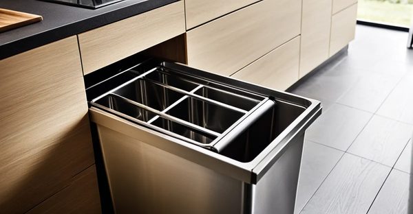 Choisissez la meilleure poubelle de cuisine pour votre intérieur