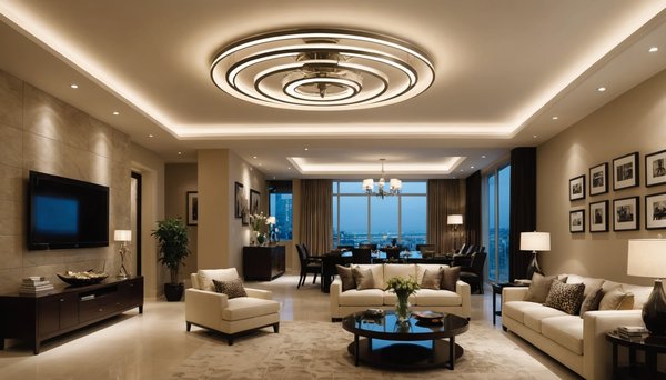 Plafonnier salon : alliez élégance et efficacité énergétique